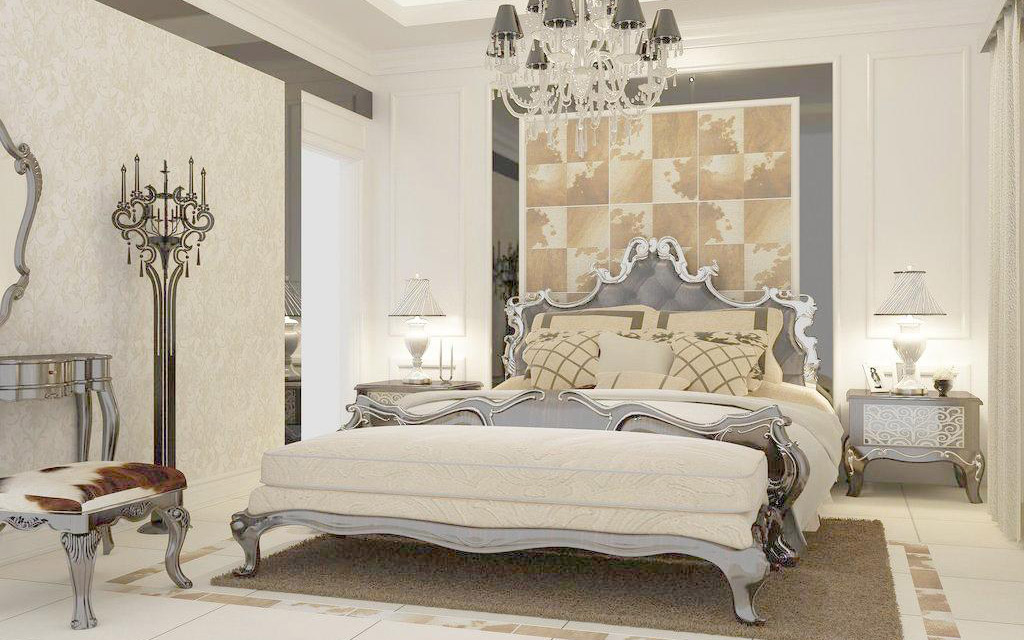 欧洲进口卧室床